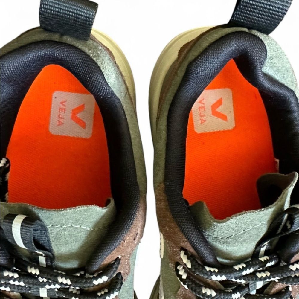 Veja Venturi Suede Sneakers Mud Parme Multicolor 9 - Picture 5 of 9